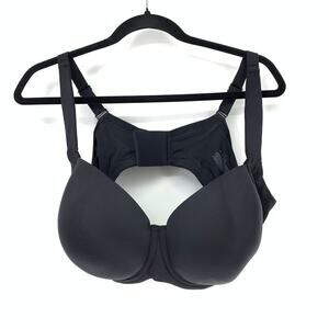 Soma Bra Women's Size 42DDD Enhancing Shape FULL Coverage Adjustable Black